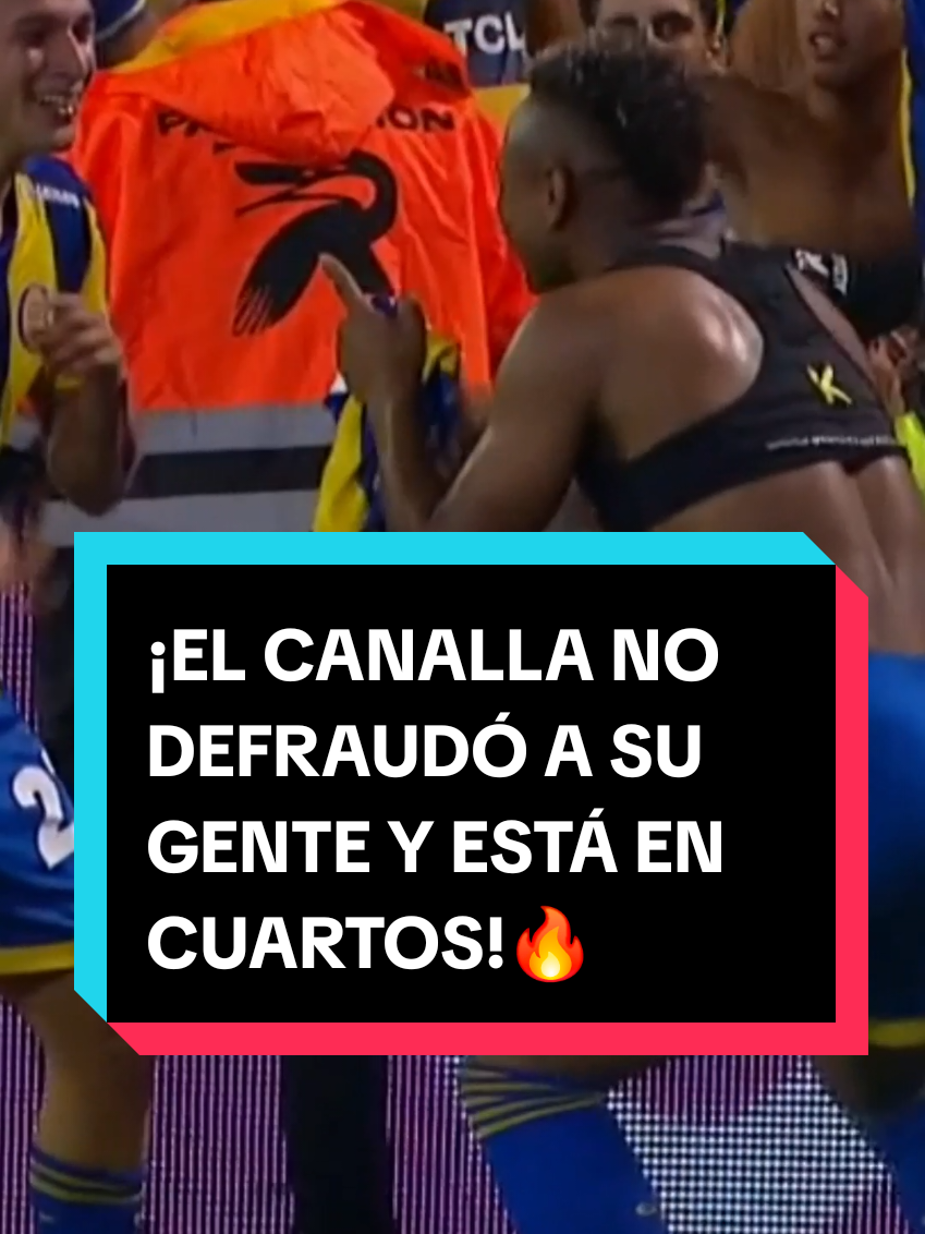 ¡EL CANALLA NO DEFRAUDÓ A SU GENTE! 🔥👏 #RosarioCentral ganó 2-0 a #Estudiantes y se metió en los cuartos de final ▶️ Mira nuestros partidos de 🇦🇷 #LigaProfesional en #DisneyPlus #TikTokDeportes #futbol #cuartosdefinal #futbolargentino #Canalla 