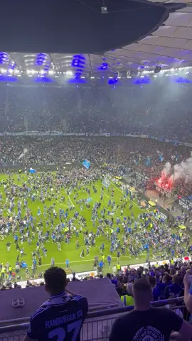 HSV Platzsturm nach Aufstieg #hsv #hamburgersv #aufstieg #platzsturm 