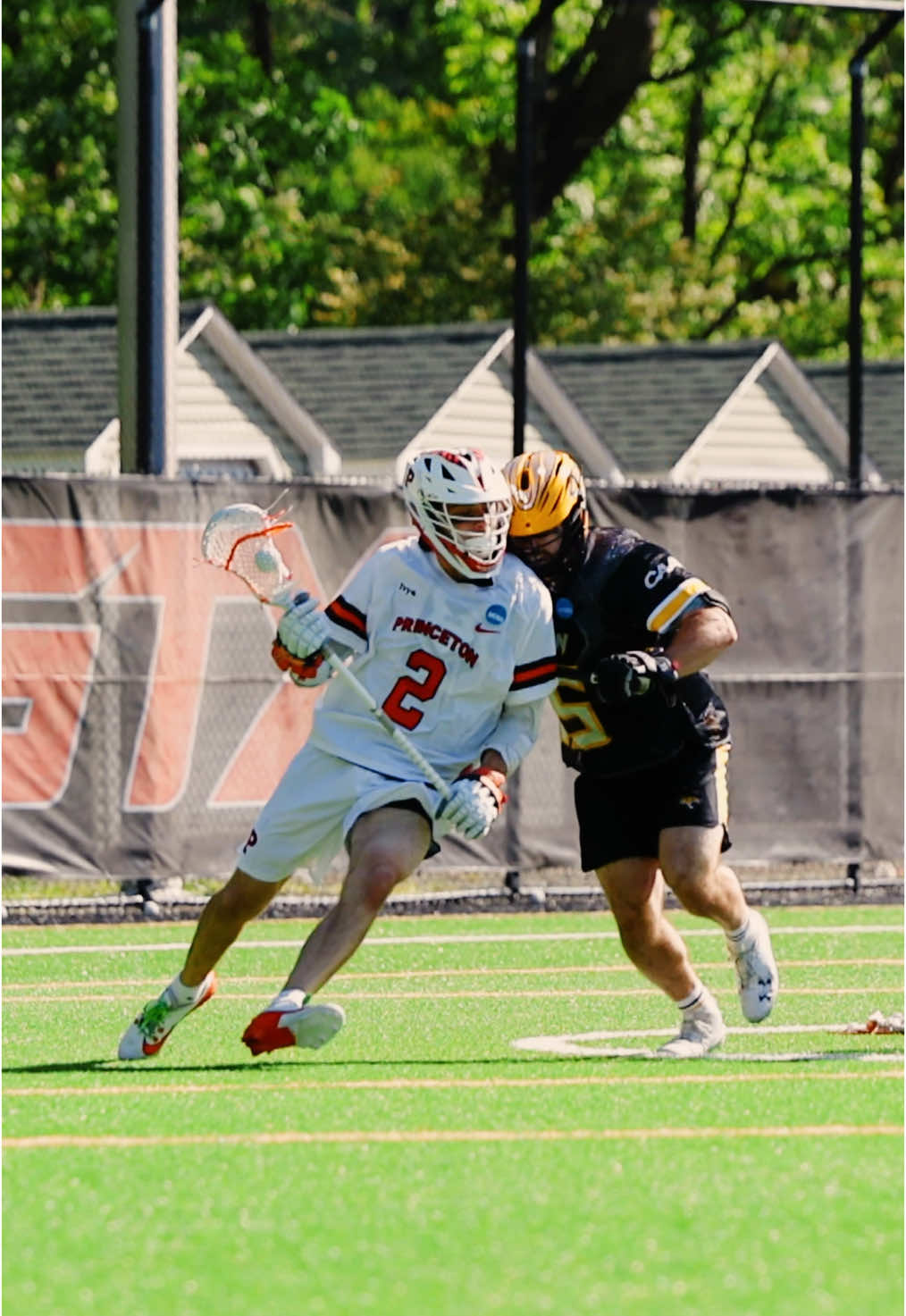 Princeton takes the battle of the tigers 🐅🥍 #tigers #princeton #lacrosse #lax #highlight 