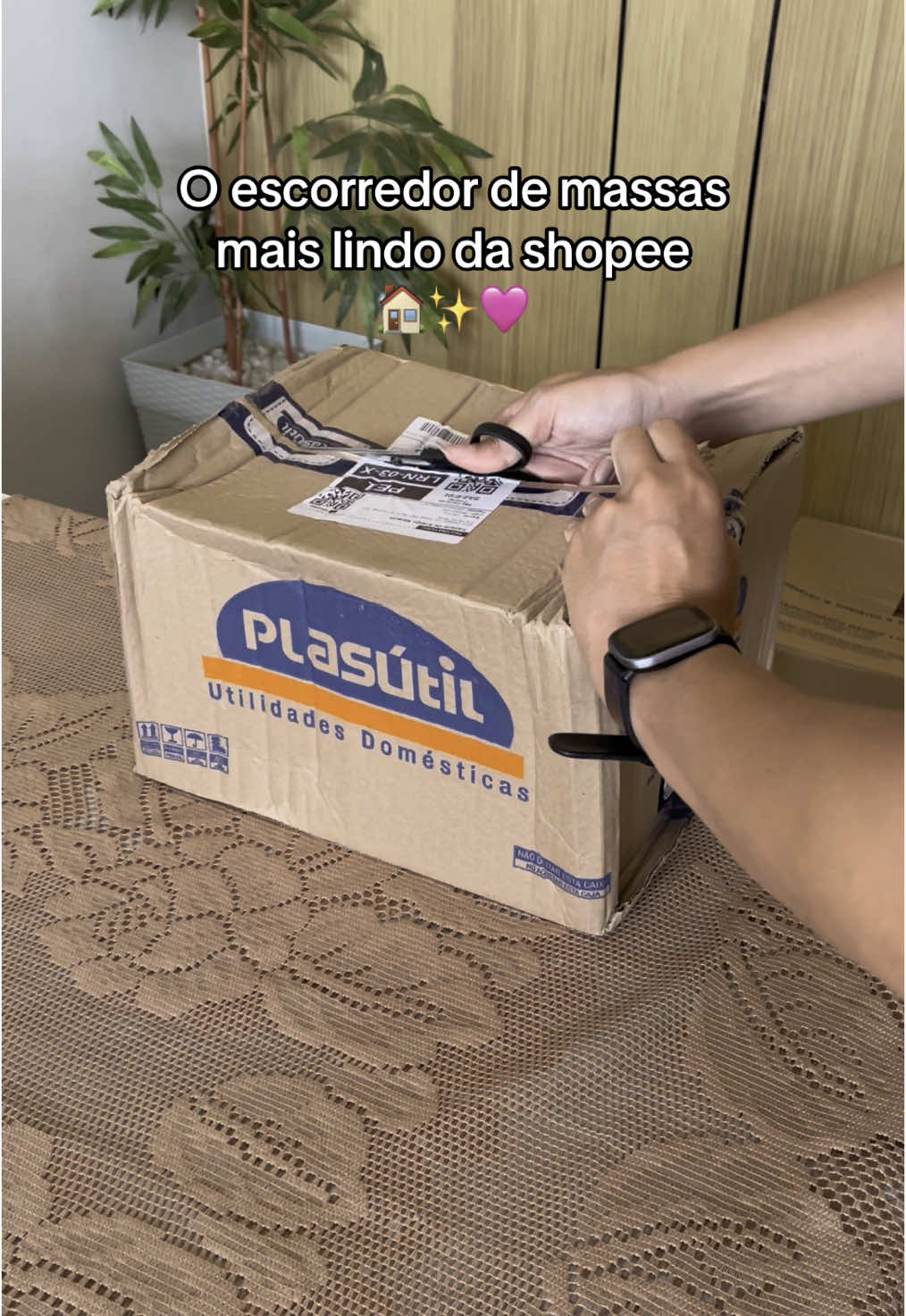 Minha escolha para escorredor de massas foi esse da brinox, ele é de inox, muito perfeito! 😍 #escorredordemassas #enxoval #enxovaldecasanova #casanova #Home #lar #utensilios 