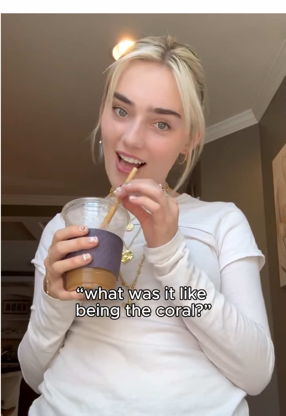 jk luv you @The Masked Singer #megdonnelly #themaskedsinger #coral 