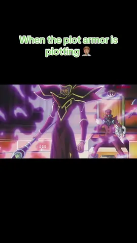 When the plot armor is plotting 🤦🏽 #fypage #anime #animeedit #manga #yugioh #yugiohcards #fyppp 