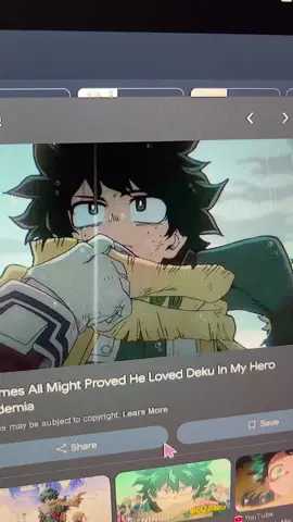 This was our hero academia #deku #izukumidoriya #dekuimpression #mha #myheroacademia #fyp #fypシ 