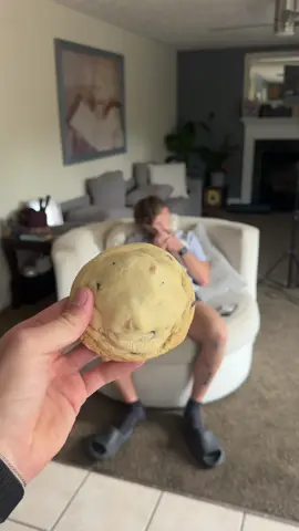 One BIG FAT cookie #sweets #cookie #snacks #yummy 