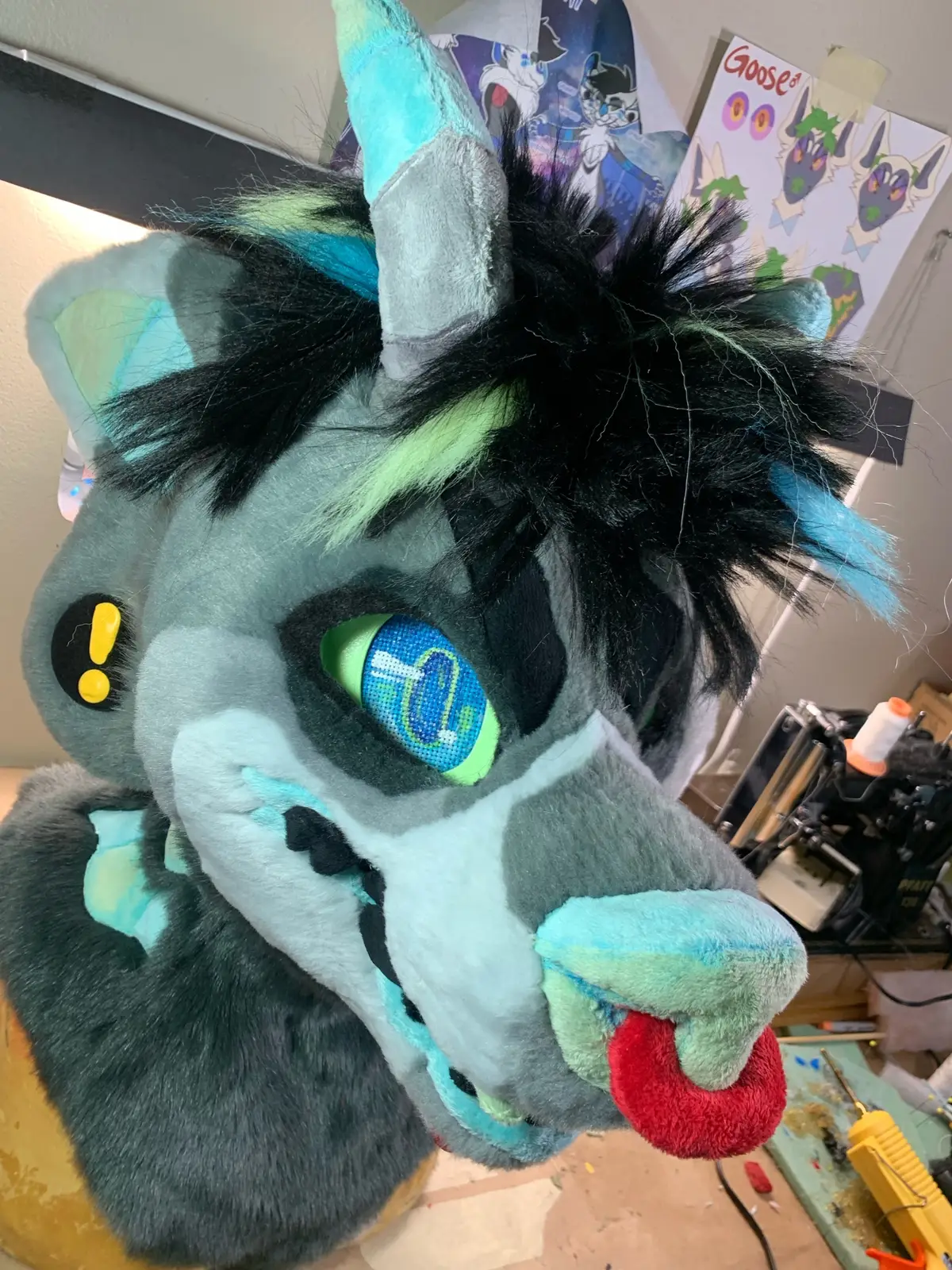 2021 I wanna make more like this soon :3 #fursuit #fursuiter 