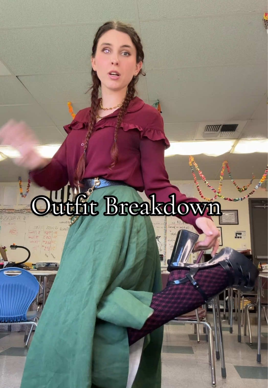 What it wore to work as a high school teacher 🗣️ #fashion #teacher #OOTD #teacherootd 