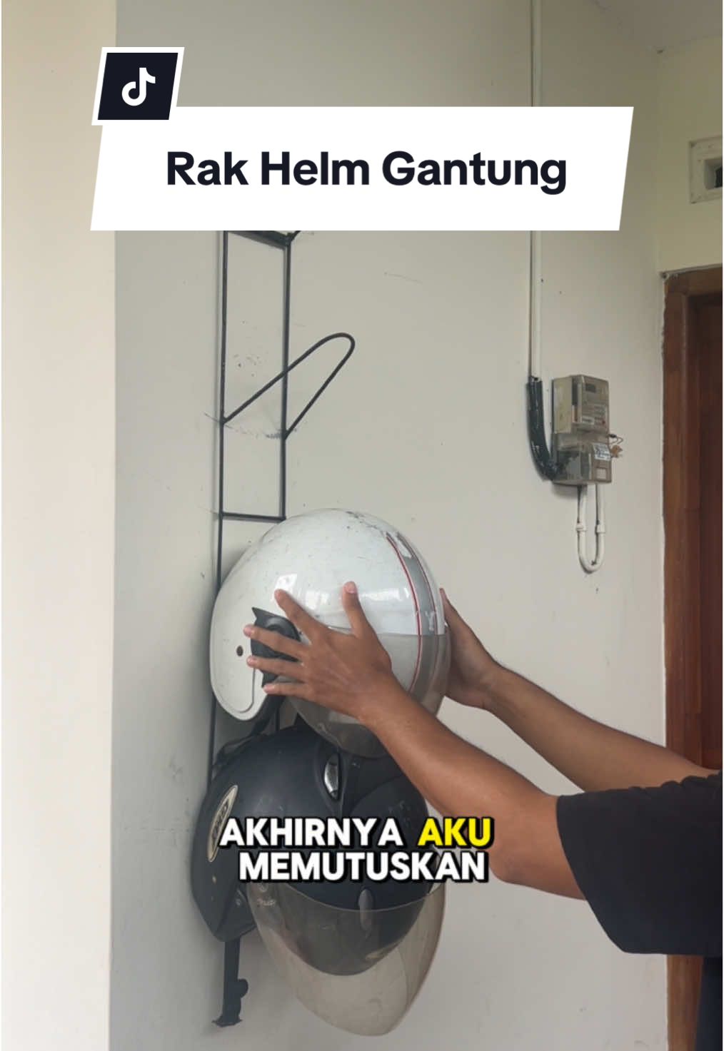 Rak helm gantung 5 susun #rakhelm #rakhelmgantung #rakhelmdinding #rakhelmmurah 