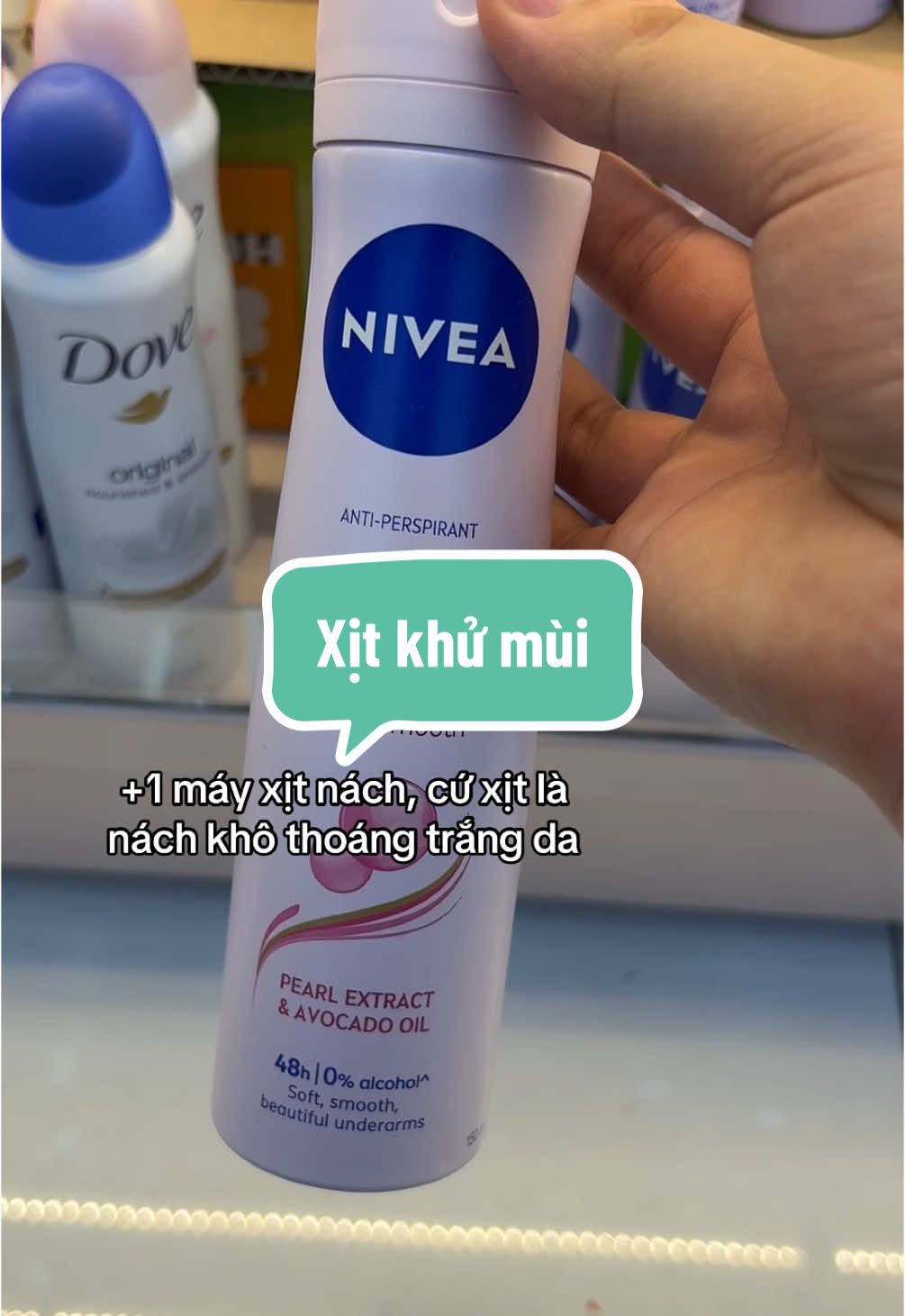 Bạn đã bao giờ chưa #lannach #xitkhumui #nivea #linhsieuthi 