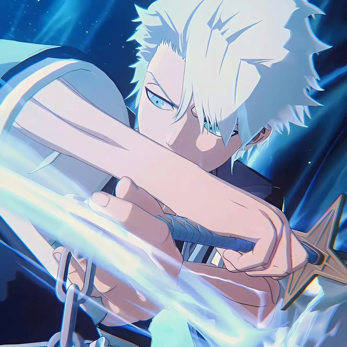 (Toshiro HITSUGAYA) From Anime (#bleach )#Toshiro #toshirohitsugaya #fyp #pfp #pfps #pfp4u #profile #picture #highquality #fypシ゚viral🖤tiktok #uchihakuzen 