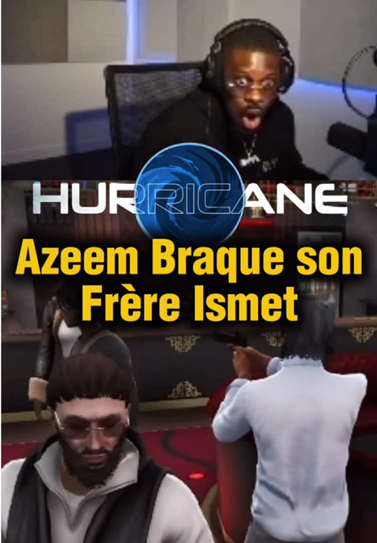 Azeem braque son frère Ismet @Blaize RGT  #dvm #hurricane #hurricanewl #hurricanerp #mortrp #gtarpfr #gtarpclips 