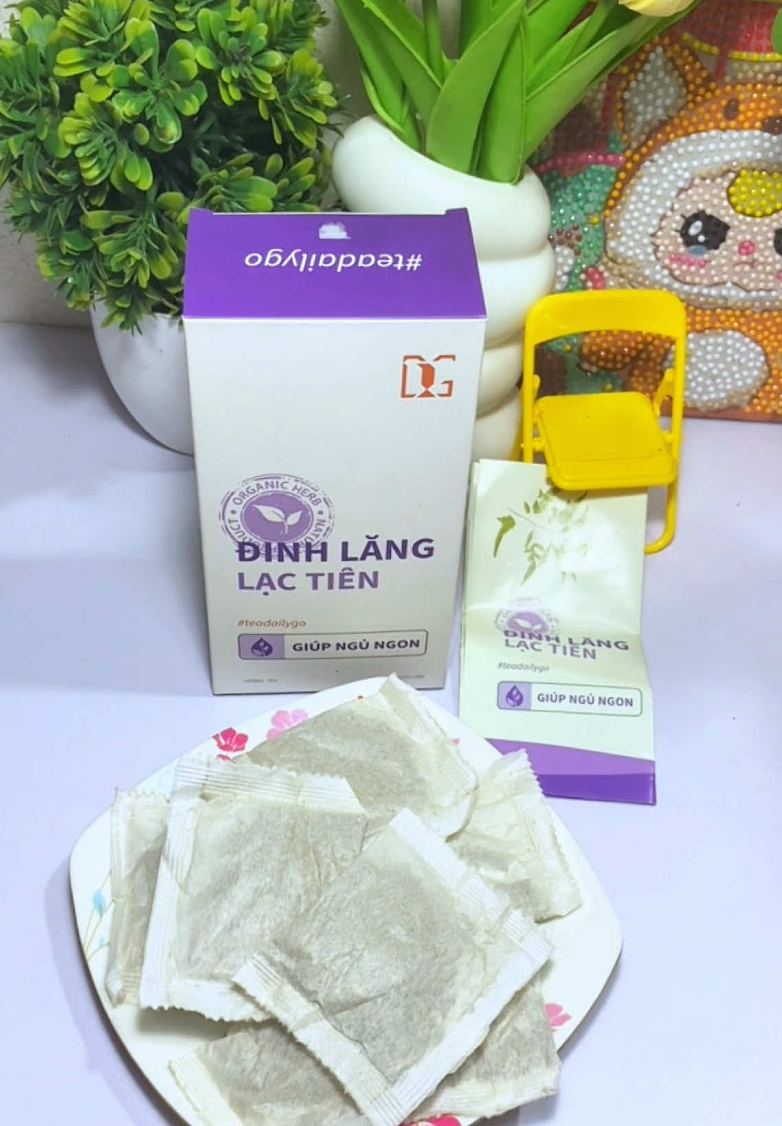 Trà đinh lăng lạc tiên giúp ngủ ngon #tradinhlanglactien #trà #tiktokshop #videoviral #xuhuong 