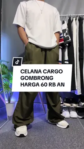Yg suka celana gombrong gombrong ini rekomendasi sih, cmn 60 rb an aja #celanacargo #cargopants #celanapanjang #celanapanjangcargo #celanagombrong #celanapria #celanawanita 