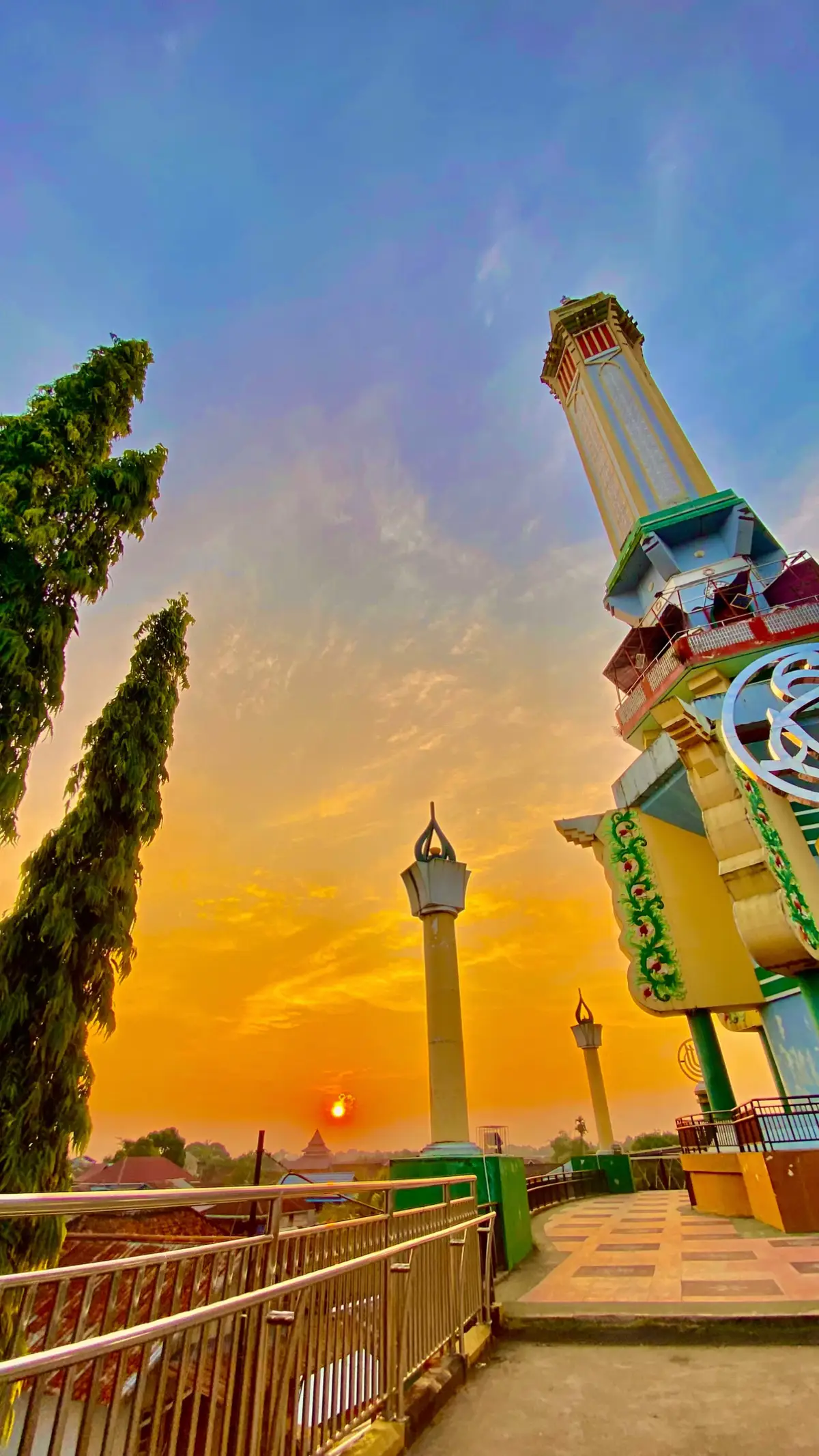 #jambi #gentalaarasy #jambiseberang #jambikotasebrang #jambipride #sunset #ancoljambi 