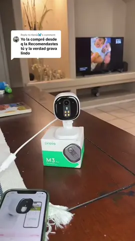 Replying to @Kenía🦋 #smart #camera #homesecurity #video. 