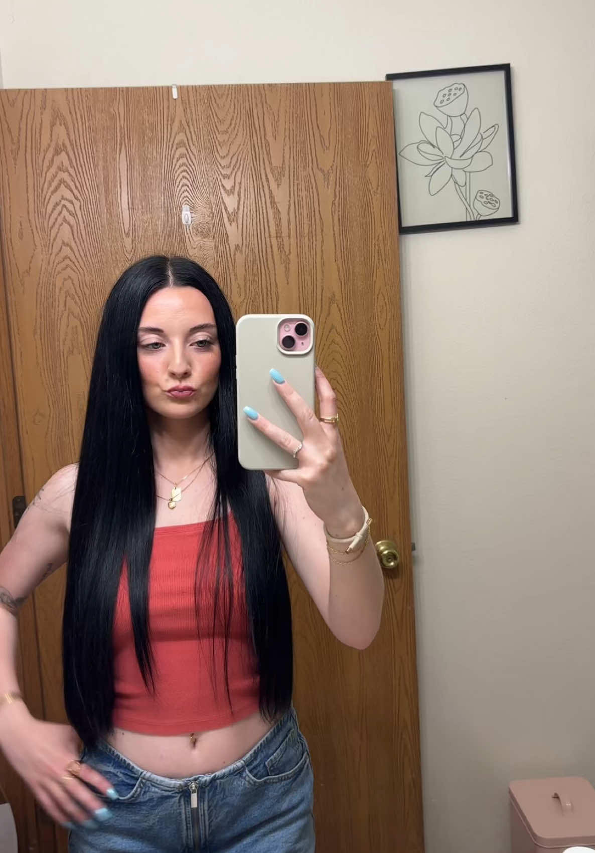 When did my hair get so long 
