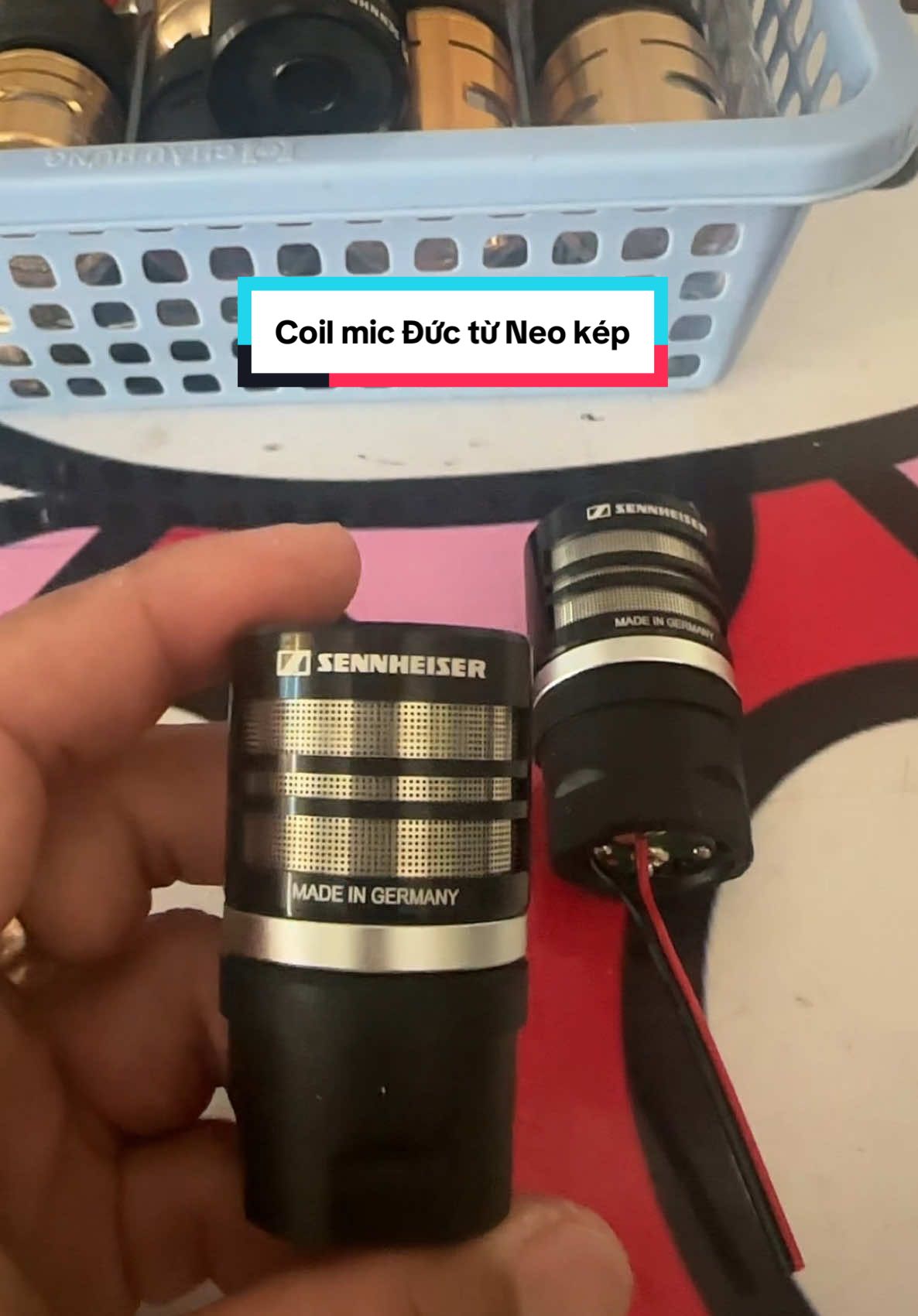 Coil micro Sennheiser từ neo kép! #viralvideo #viraltiktok #thinhhanhxuhuong #xuhuongtiktok 
