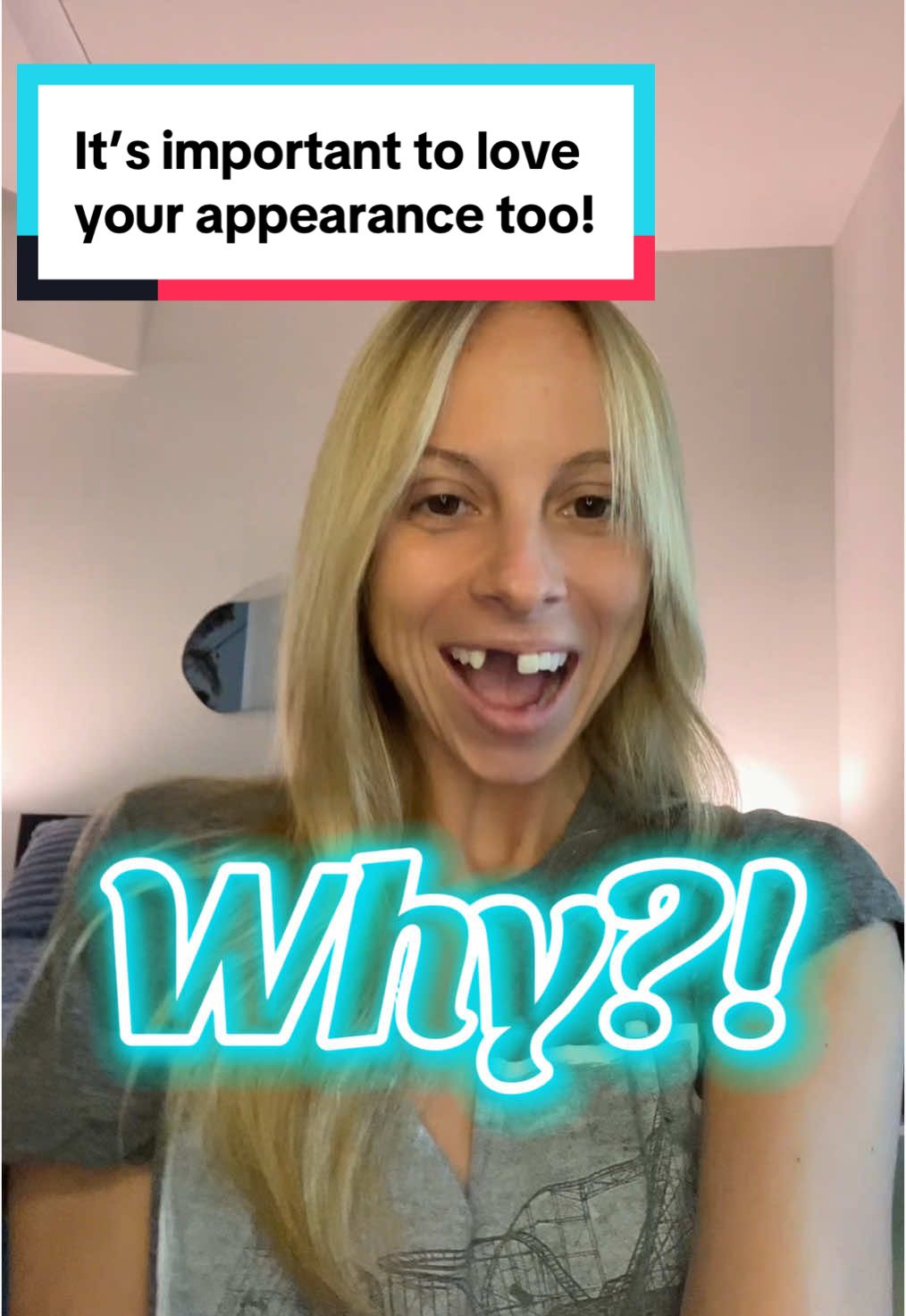 The more you accept your appearance, the more confident and beautiful you will FEEL🩷🦷 Beauty can be found in every one of us! #howtobeconfident #timber #lipsyncwithoutteeth #whatisbeauty #bodypositivity 