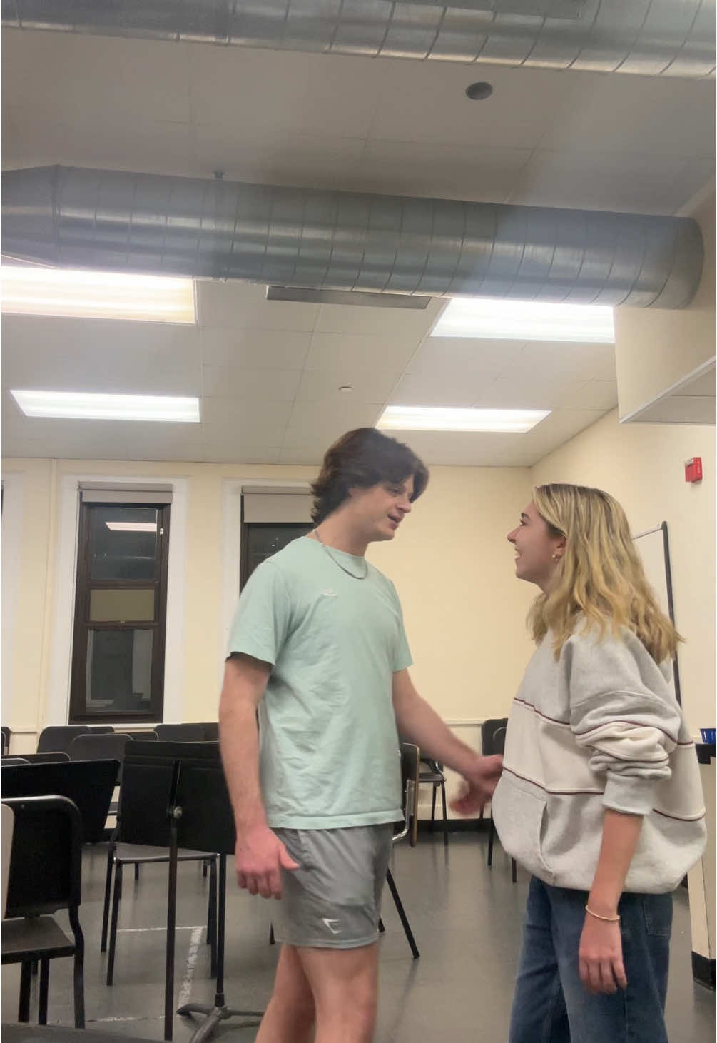 Ew gross who let them sing together                                                  #moulinrouge #broadway #theater #bfamt #bfa #tenorboyfriend #musicaltheatre #aaronteveit #theatre #moulinrougebroadway #singing #MT #acting #newyorkcity #chicago