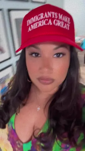 I MADE YOU LOOK! Making red hats great again! #fdt #immigrant #proudimmigrant #proudamerican 