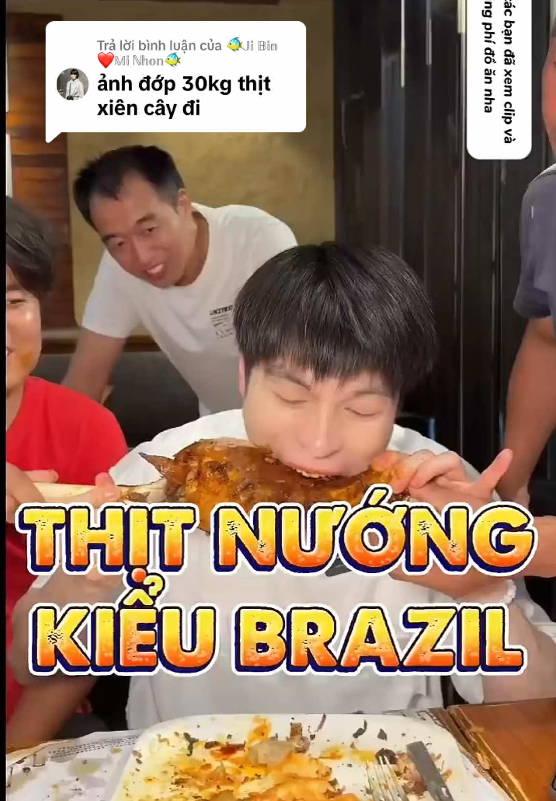 Trả lời @🐠𝕁𝕚 𝔹𝕚𝕟❤️𝕄𝕚 ℕ𝕙𝕠𝕟🐠 Đi Đớp thịt nướng kiểu Brazill #xh #xhtiktok #mukbangeatingshow #mukbangvideo #mukbang #thánhđớpchina #changabatuyet #lapxuongmavin 