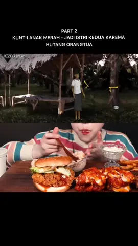 #pov KUNTILANAK MERAH - JADI ISTRI KEDUA KAREMA HUTANG ORANGTUA #rizkyriplay #ceritahoror #animasiindonesia #horormisteri #asmrsound #mukbang #fyp