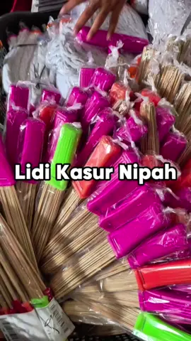 lidi kasur Nipah pembersih kasur ready #lidi #lidikasur 