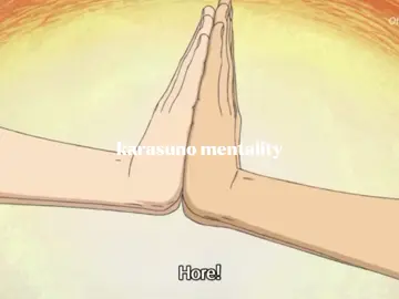 karasuno mentality🤣#haikyuuedits #fyppppppppppppppppppppppp 