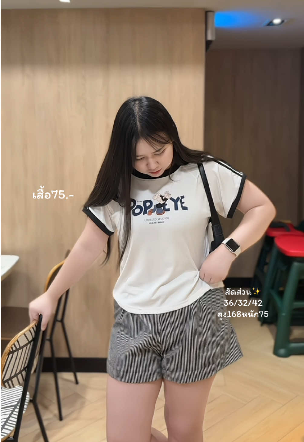 สาวอวบใส่ได้ค้าบ มีไซส์ให้เลือก✅ #เสื้อยืด #เสื้อผ้าสาวอวบ #เสื้อคอกลม #เสื้อผ้าแฟชั่น 