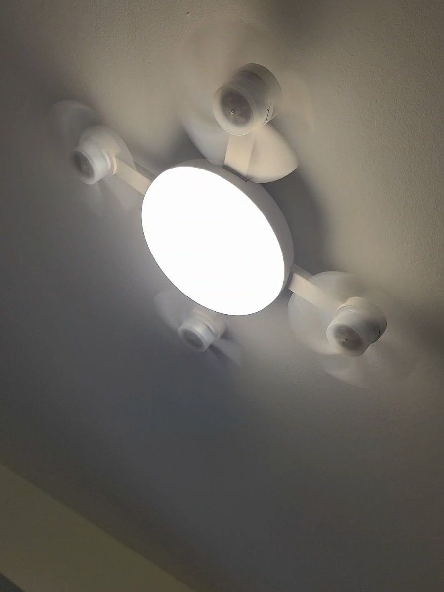 astig! #dronefan #fanlight #jiditechfan #ceiling #fan 