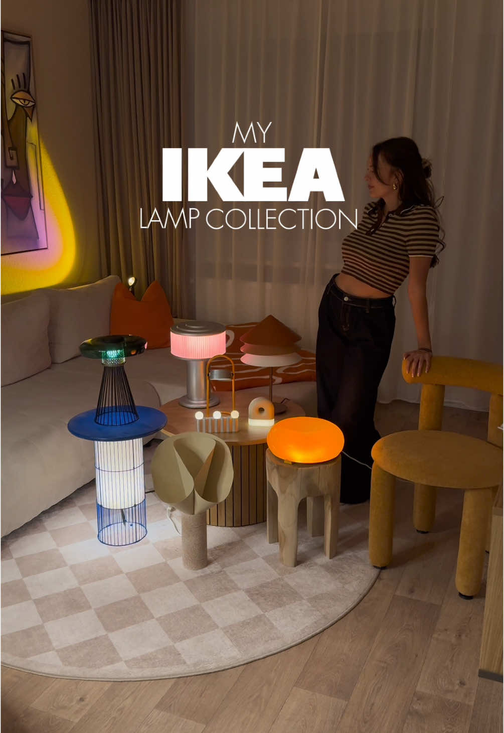 My IKEA lamp Collection 💆🏻‍♀️💡 Was ist euer Favorit!? 🫶 #ikea #ikeafinds #colourfulhomevibe #wohnen #lamps #wohnungseinrichtung #interior #wohnung #colorful #homedecor #wohnideen #inspiration 
