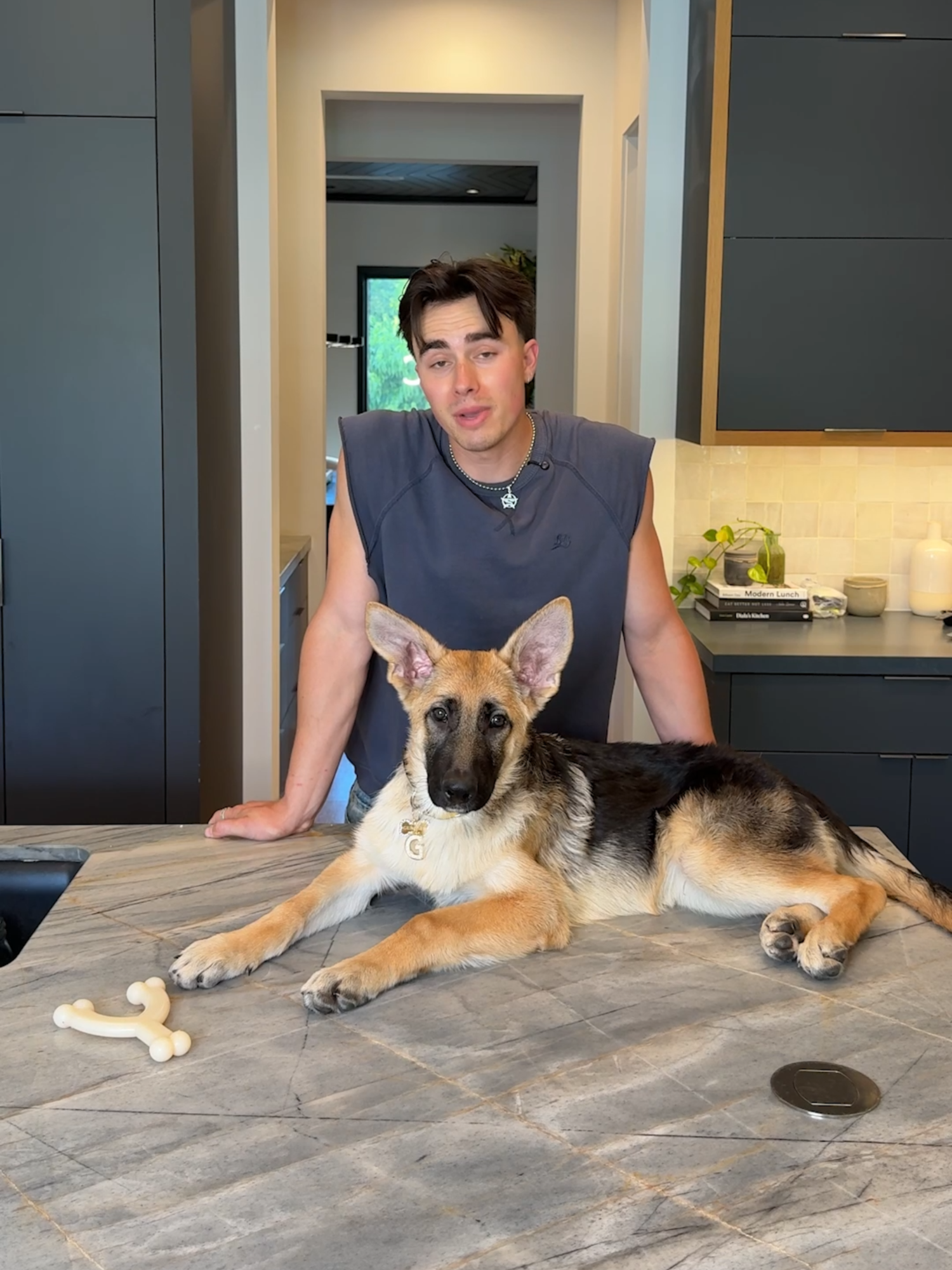 DIY dog treats @guntherrichdog #DIY #dog #dogsoftiktok #cooking #kitchen #fyp #foryoupage #austinmollno