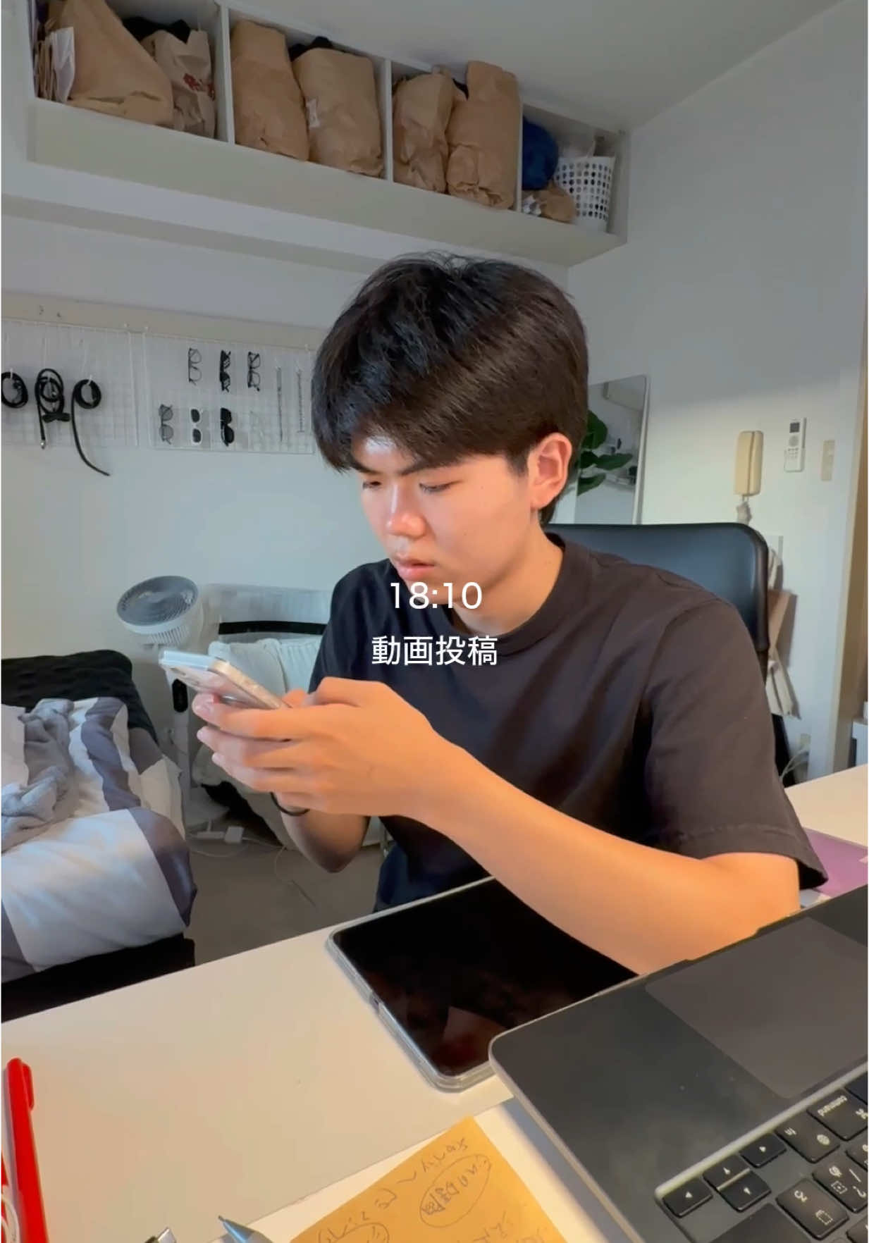 【驚愕Vlog🤯】 TikTokって1日5分も見なくね…？ #Vlog #日常vlog  #大学生 #大学生の日常 