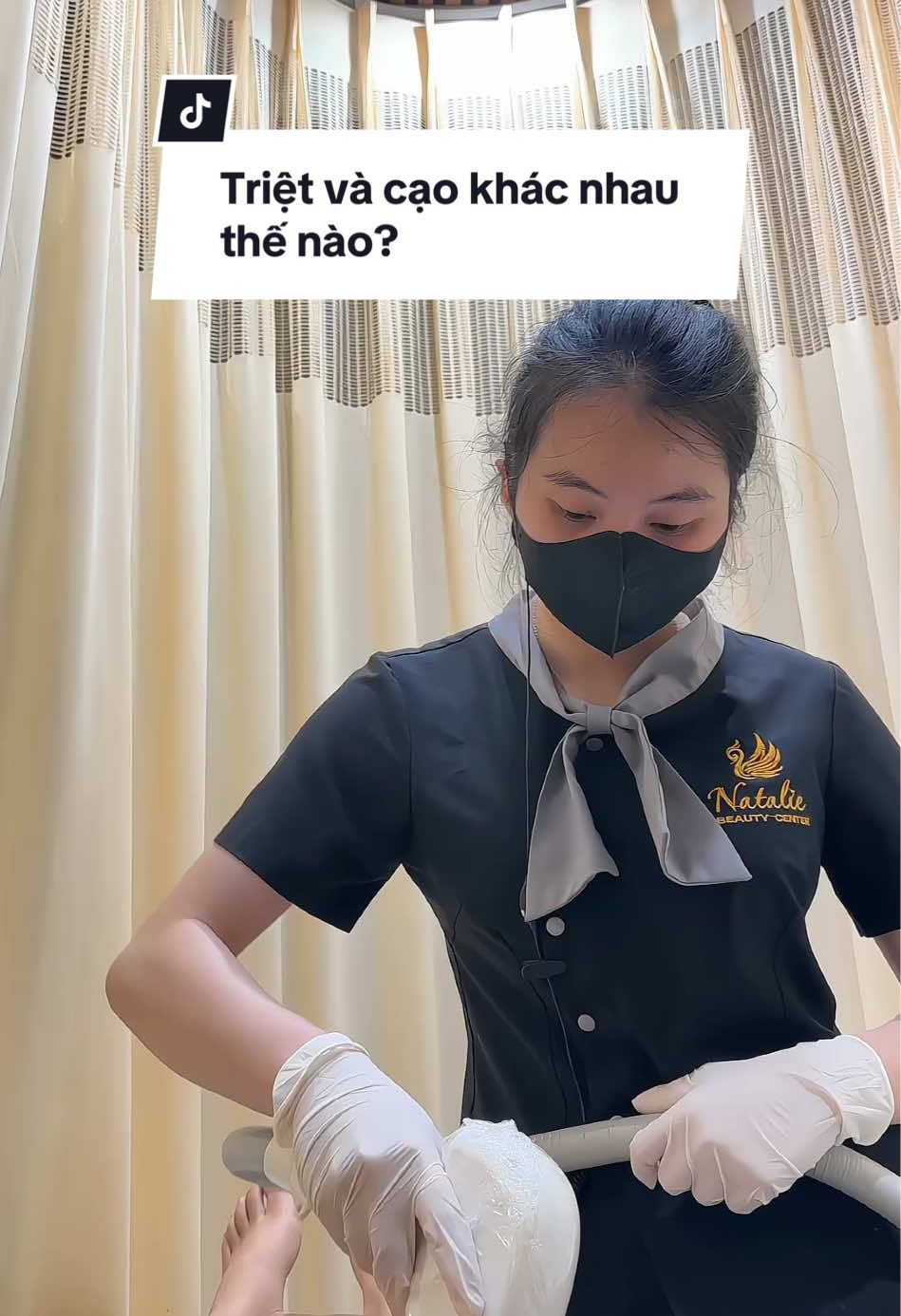 Xử lý lông nè này, chọn triệt hay cạo? Giữa triệt và cạo lông, khác nhau như thế nào? #nataliebeauty #beauty #beach #Summer 