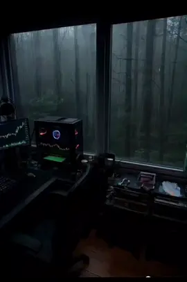 Cinematic AI trader room #chatgpt #ai #forex #trading #crypto #fyp #viral #trending #cinematic #vibes 