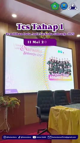 Halo Dulur, Salam Ikatan DANS! Pada tanggal 11 Mei 2025 Ikatan Duta Anti Narkoba Sidoarjo telah menyelenggarakan tes tahap 1 untuk Pemilihan Duta Anti Narkoba Sidoarjo 2025. Semoga dengan kegiatan ini, generasi muda Sidoarjo dapat meningkatkan wawasan kenarkobaan.  Selamat berjuang, Dulur! Kami tunggu di tes tahap 2! 🤩🙌🏻 #DANS2025 #IkatanDans #WarOnDrugs #DutaAntiNarkobaSidoarjo2025 #PemilihanDutaAntiNarkobaSidoarjo2025