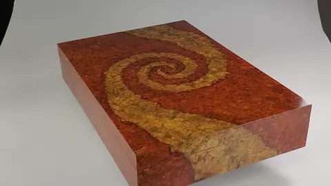 Spiral Match Veneer Box Part 1 #woodveneer #woodworking #veneermatch #spiral
