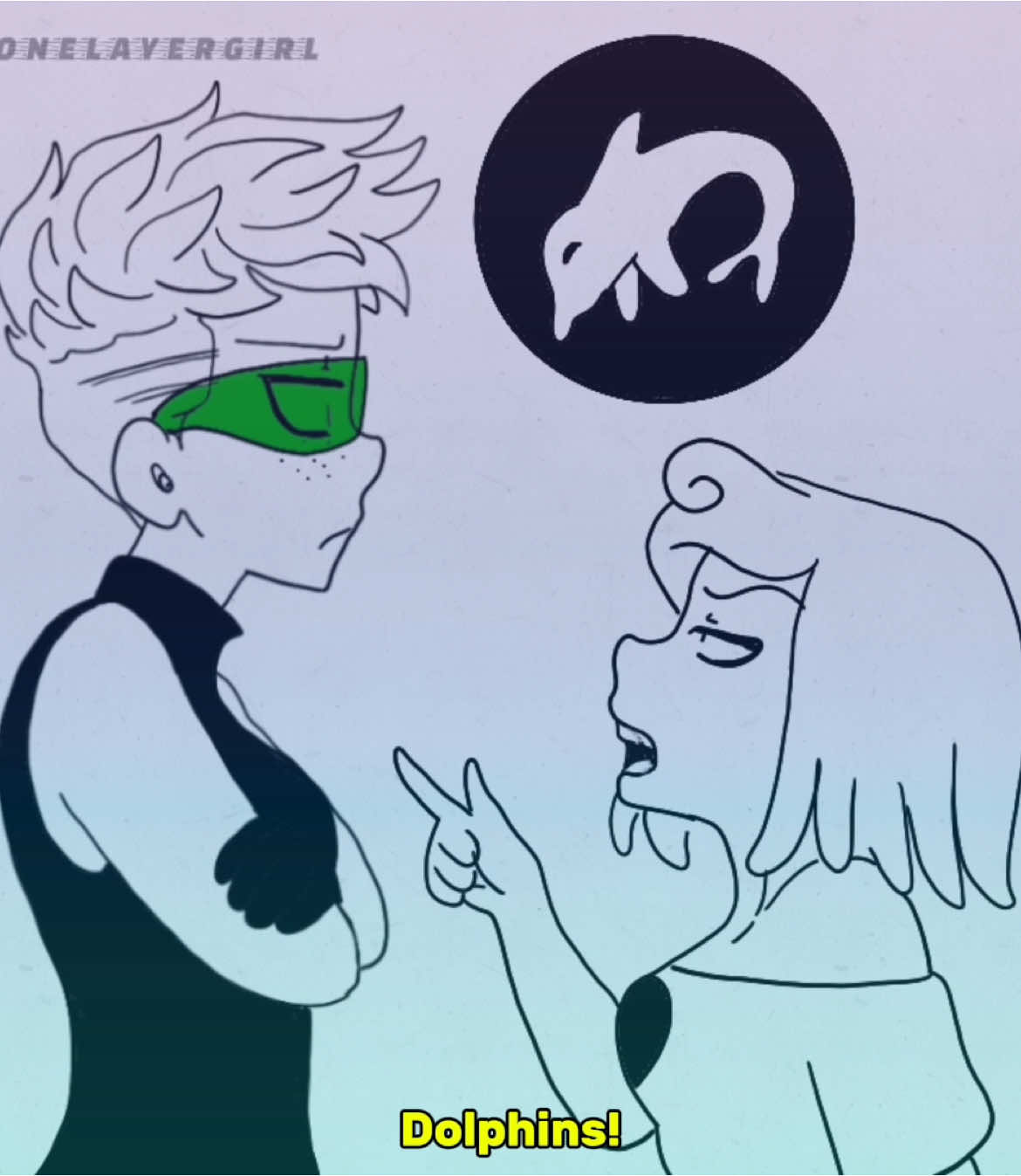 A little lovers quarrel? 👀 lol This definitely matched for these ladies’ dynamic 🤣 Oh and the audio is from The Unbreakable Kimmy Schmidt. Love that show 😂💜 #art #artist #animation #animator #flipaclip #OC #comic #webcomic #sapphic #sapphicbooks #yuri #GLmanga #blackartist #lesbianartist 