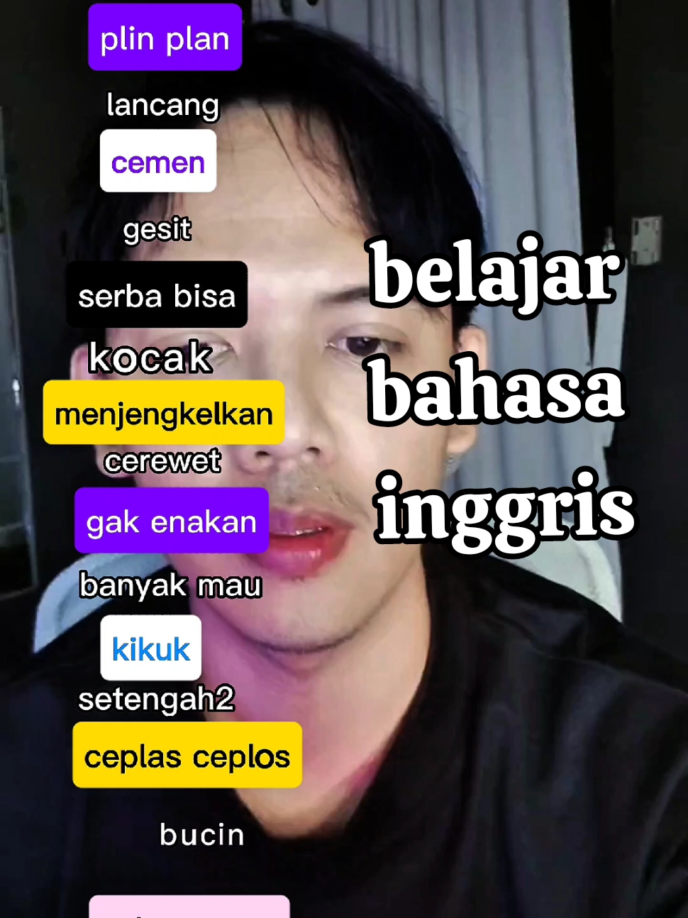 belajar bahasa inggris  #samasamabelajar #serunyabelajar #bahasainggris #belajarbahasainggris #bahasainggris #toefl #learnenglish #fyp #idiom 