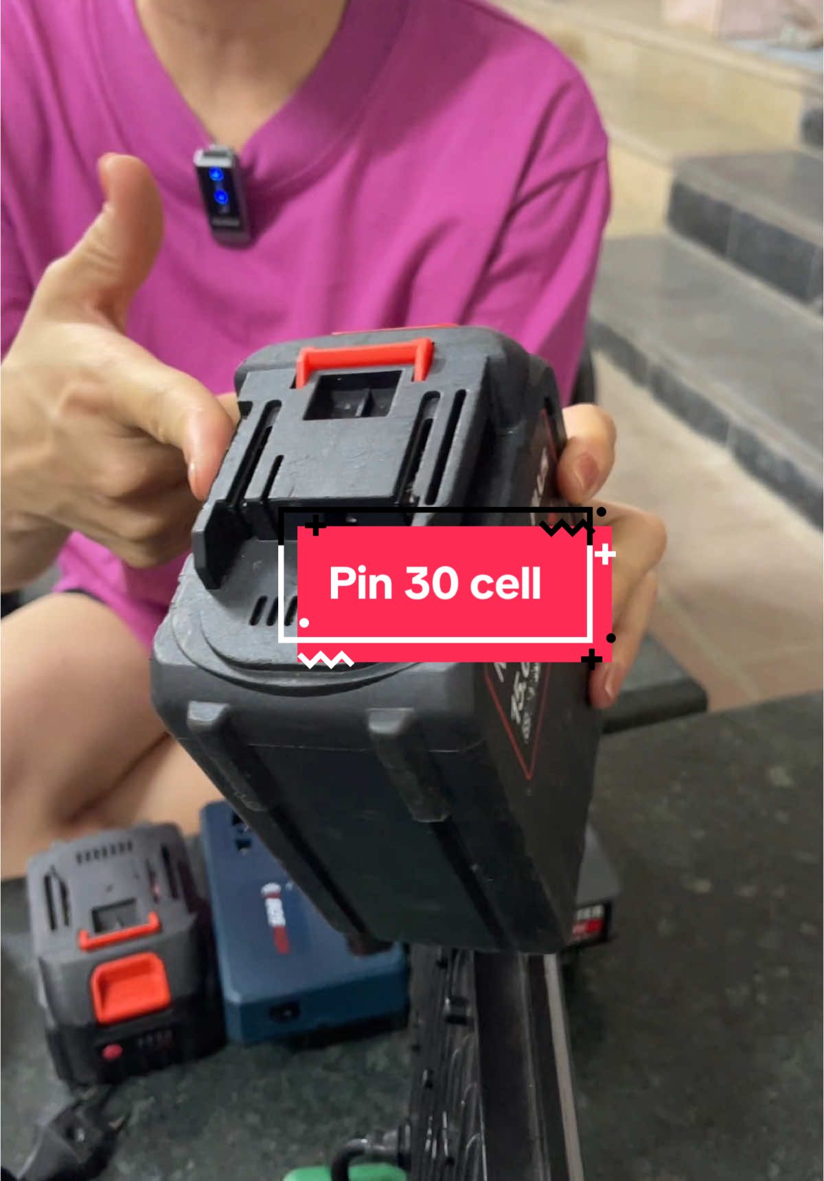 Pin 30 cell #thanhmai92 #cokhi #pin30cell #pin30cellmakita 