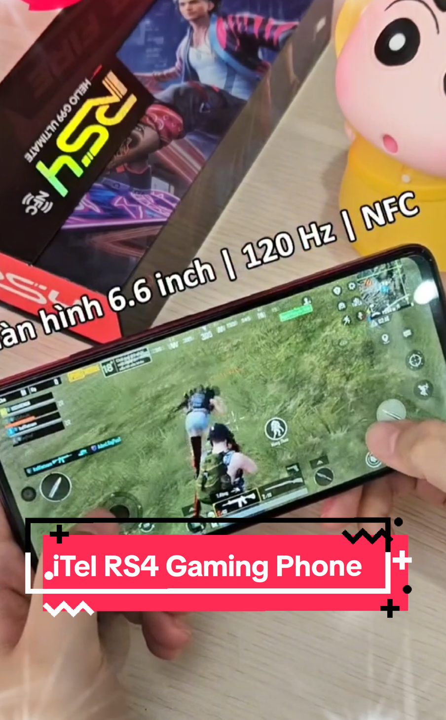 [BÁN CHẠY] Điện Thoại Itel RS4 phiên bản Ram 8GB /128GB/256GB và Ram 12GB/256GB | NFC VNeID | 5000 mAH | 120Hz | Sạc 45W Bảo hành chính hãng 12 Tháng #CapCut #itelphone #itel #itelgaming #itelrs4 #itelpung #itellienquan #itelfreefifire #itelfreshmodel #itelgaminphone #itelgamingtest #itelgamingmodel #sac45w #pin5000mah #manhinh120hz #rs4 #rs4gaming 