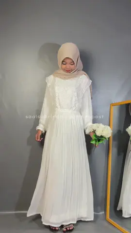 Rekomendasi gamis putih #gamis #gamiskekinian #gamisputih #gamiswanita #gamiskekinian #gamislebaran 