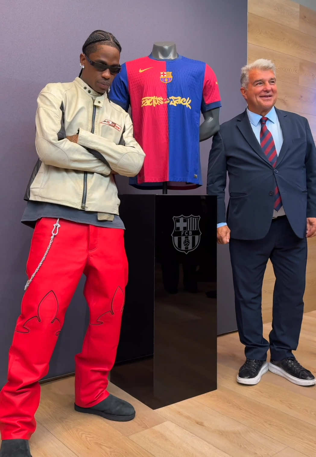 El Clásico ready. ❤️‍🔥 @Spotify @Travis Scott 🌵 #fcbarcelona #barçaontiktok #travisscott 