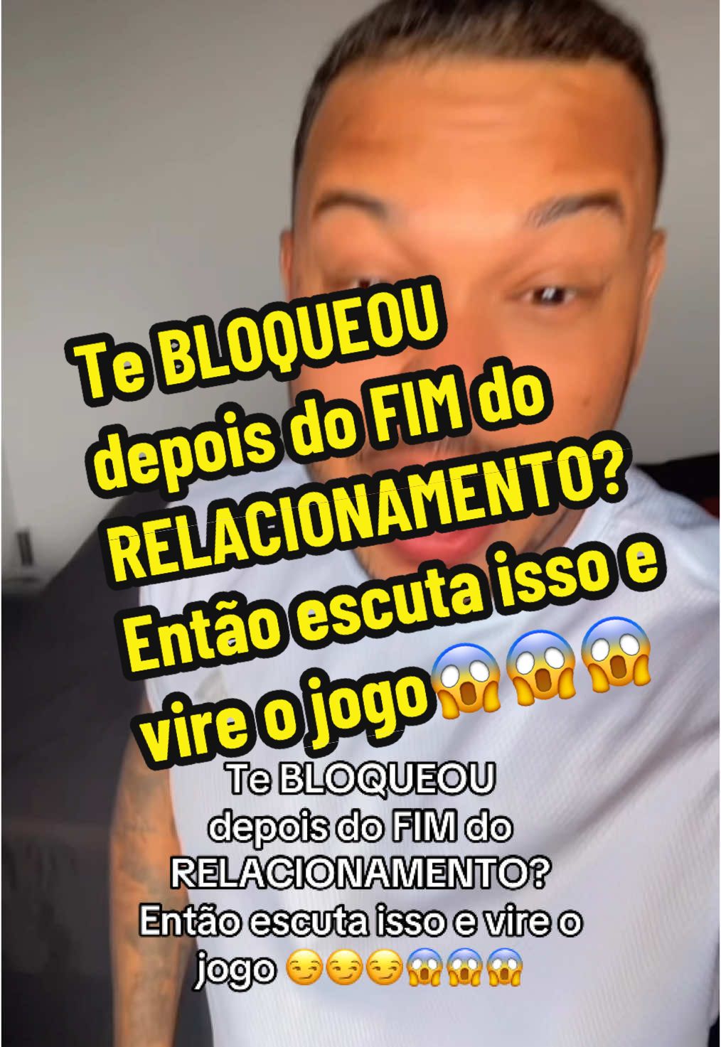 Te BLOQUEOU depois do FIM do RELACIONAMENTO? Então escuta isso e vire o jogo 😱😱😱 #dicasderelacionamento  #acabousecuida #conselhos #terminodenamoro #fimderelacionamento #relacionamento #termino #namoro #decepção #acabou #fim #ex #tadoendo #adeus #coraçãopartido #tardedemais #terapia #psicologia #frustacao #abandono #bloqueio 
