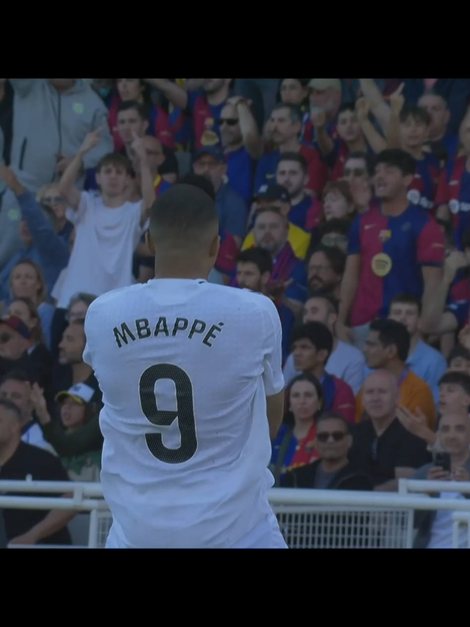 Goal of Mbappe Vs Barcelona classico #mbappe #madrid #barcelona 