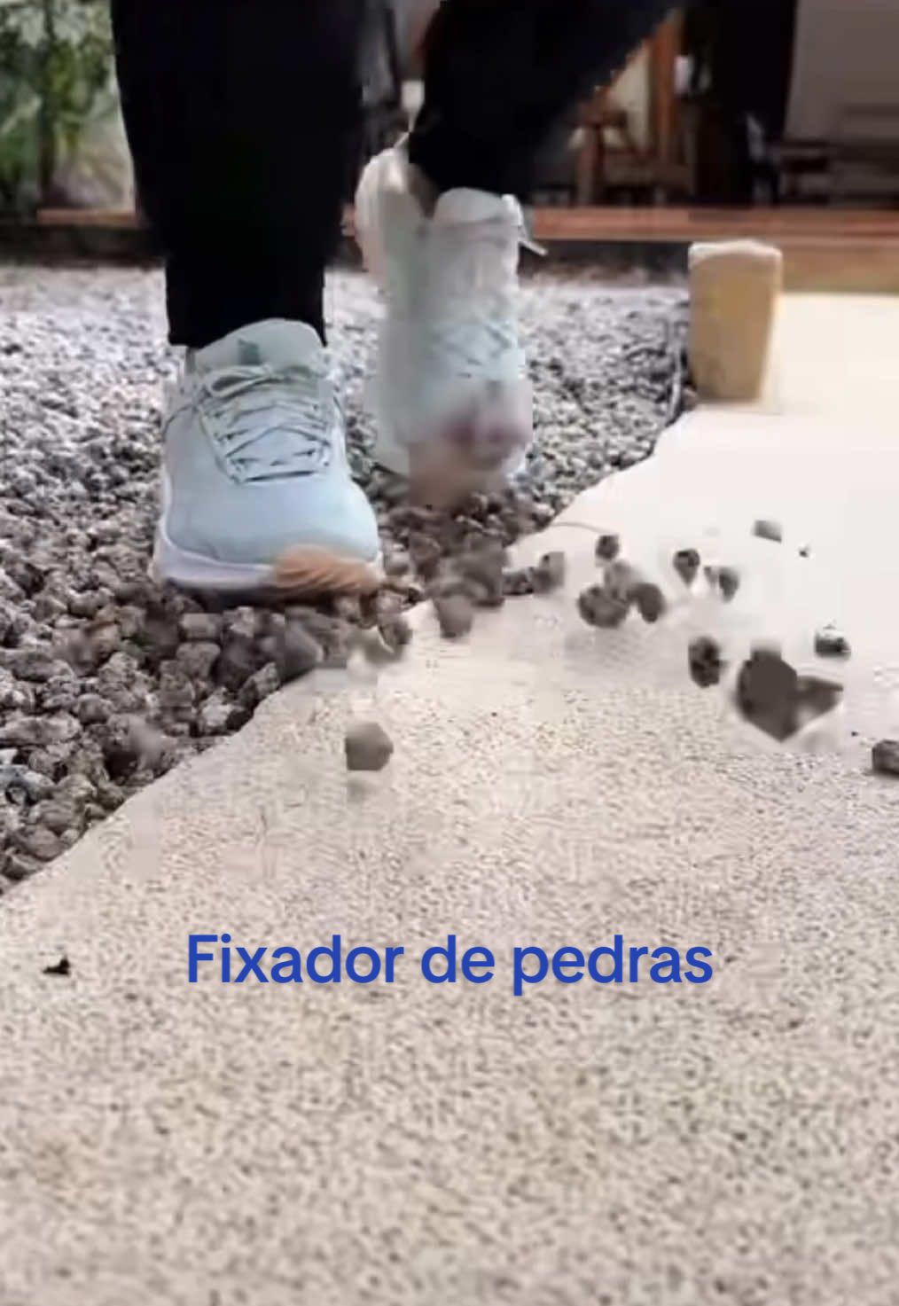 Fixador de pedras #holdstone #jardim 