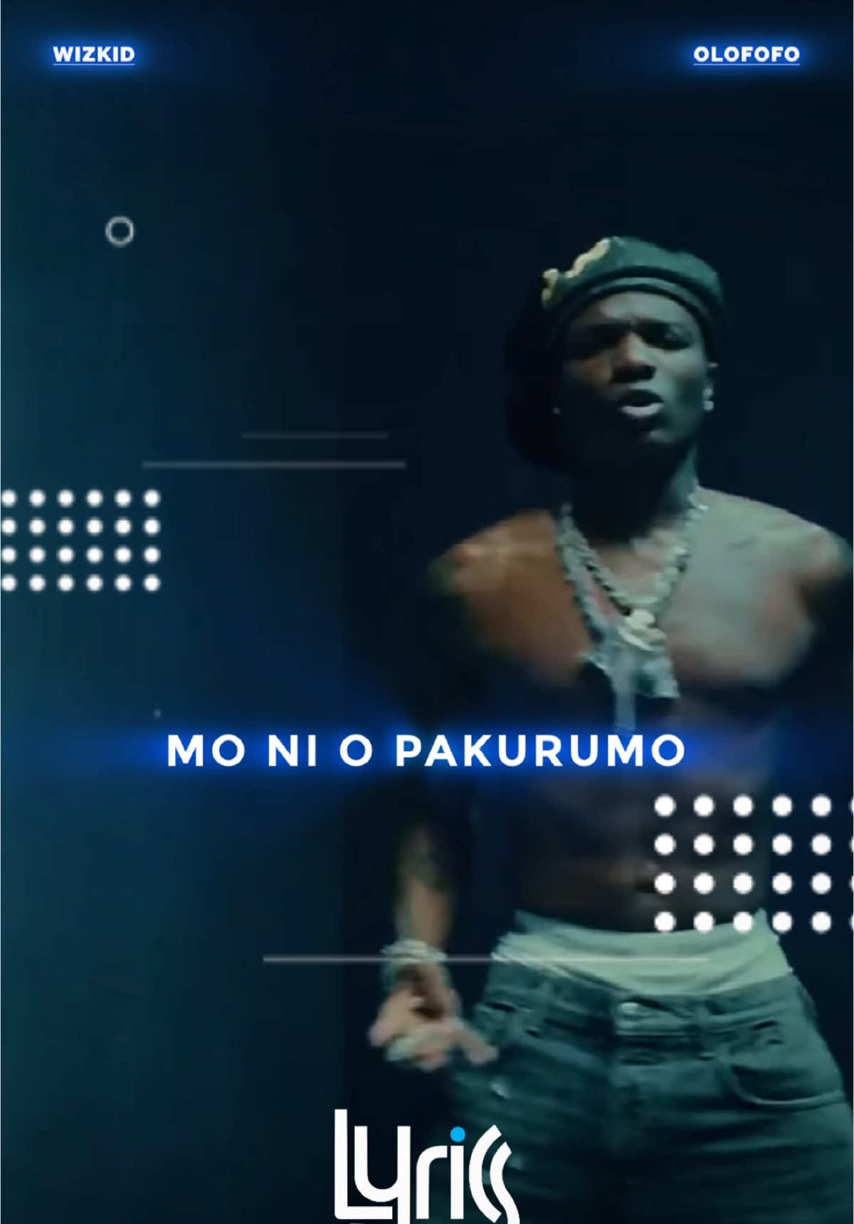 ICE PRINCE & WIZKID - OLOFOFO (LYRICS VIDEO) #iceprince #wizkid #bigwiz🦅 #olofofo #icee #prince #lyrics_songs 