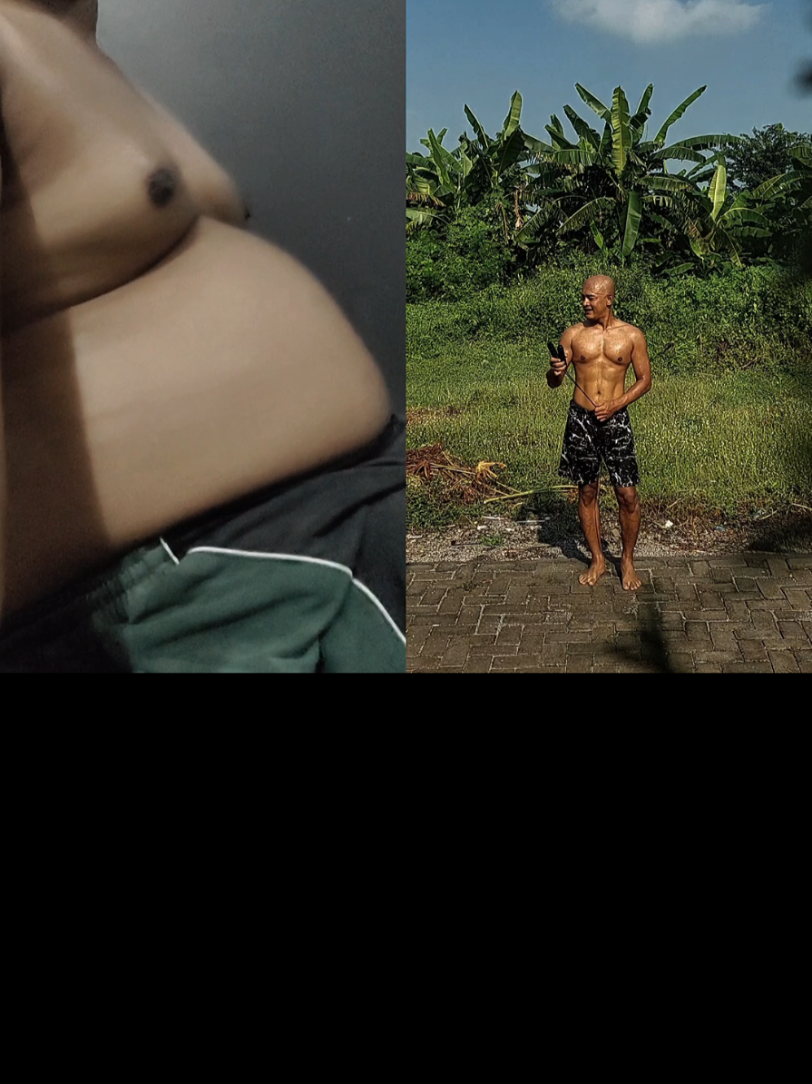 #transformation #runningdumble3kg #stayhealthy #workoutdirumah #workoutmotivation 