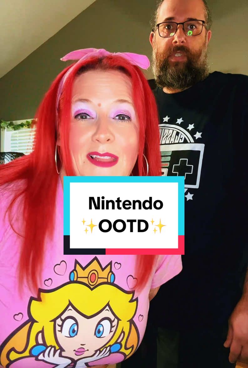 ✨Nintendo OOTD✨#couple #couplegoals #couples #outfit #husbandwife 