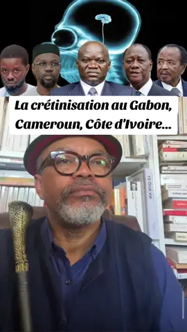 La crétinisation au Gabon, Cameroun, Côte d'Ivoire... #franklinnyamsiwakamerun #franklinnyamsi #gabon🇬🇦 #oliguinguema 
