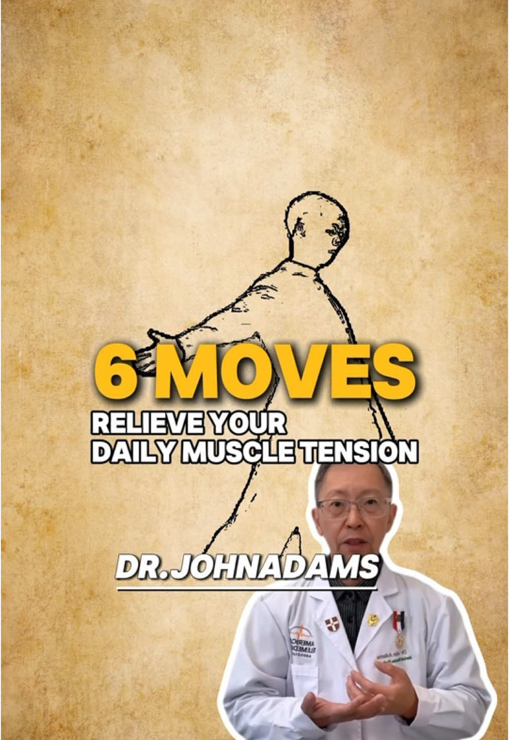 6 MOVES to Relieve Your Daily Muscle Tension #TransformYourself #TCMWorkout #USAWellness #UKFitnessTips #CanadaHealth #QiGongChallenge #TCMUSA #HealthFromTheEast #WellnessOver30 #USA#CANANDA#uk#hand#beauty #massage 